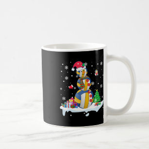 Snowman Santa Volleyball Golf Xmas Spieler Kaffeetasse