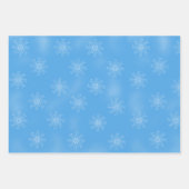 Snowman, Santa wrapping paper Geschenkpapier Set (Vorderseite 2)