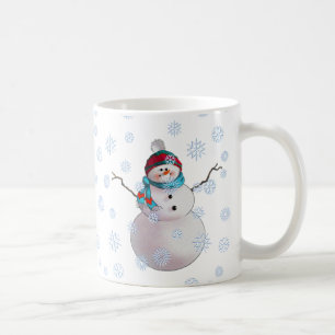 SNOWMAN, SCHAL u. STRUMPF-KAPPE durch SHARON Kaffeetasse