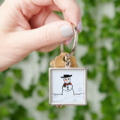 Snowman Schlüsselanhänger (Hand)