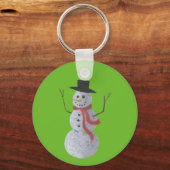 Snowman Schlüsselanhänger (Vorderseite)
