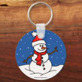 Snowman Schlüsselanhänger (Vorderseite)