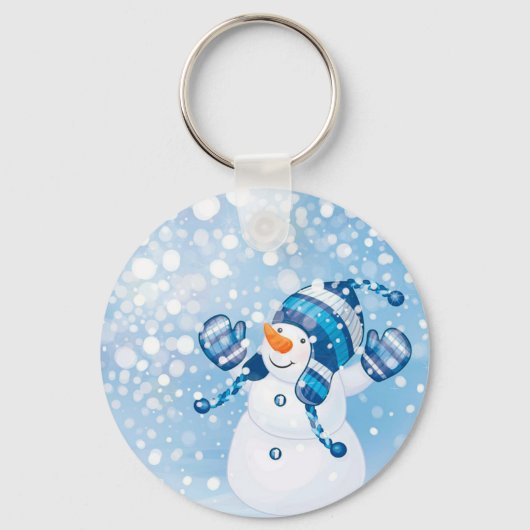Snowman Schlüsselanhänger (Vorderseite)