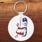 Snowman Schlüsselanhänger (Vorderseite)