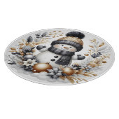 Snowman Schneidebrett (Ecke)