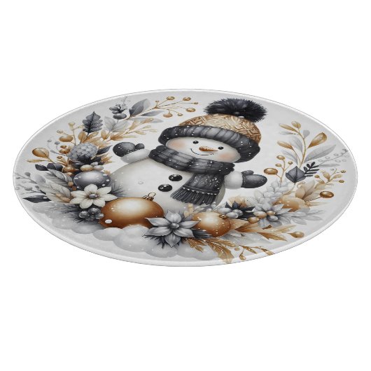Snowman Schneidebrett (Ecke)