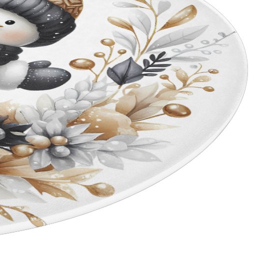 Snowman Schneidebrett (Ecke)