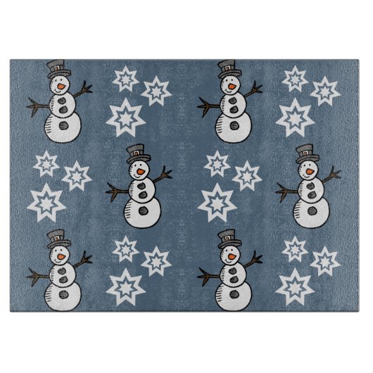 Snowman Schneidebrett (Vorderseite)