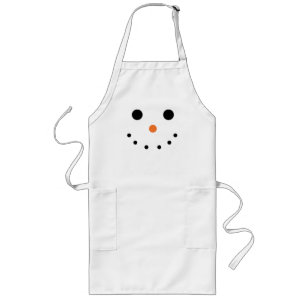 Snowman-Schürze Lange Schürze
