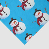Snowman Seidenpapier (Detail)