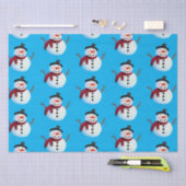 Snowman Seidenpapier (Handwerk)