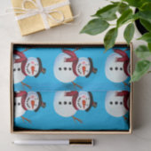 Snowman Seidenpapier (Geschenk)