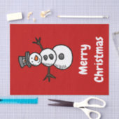 Snowman Seidenpapier (Handwerk)