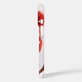 Snowman Selfie iPhone 16 Case (Rückseite / Links)