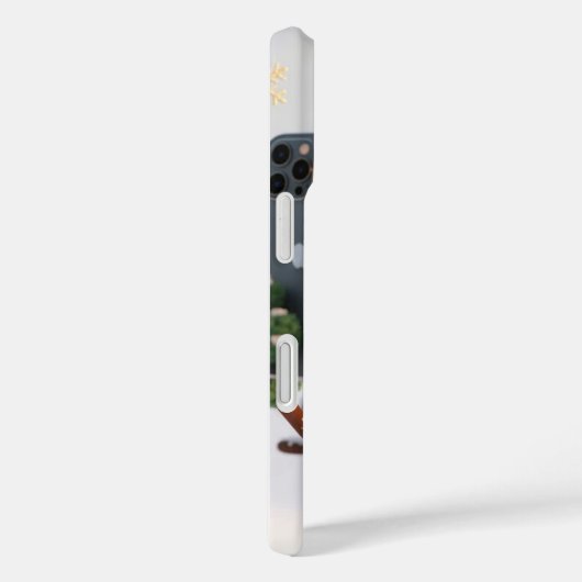 Snowman Selfie iPhone 16 Case (Rückseite / Rechts)