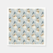 Snowman Serenade Serviette (Vorderseite)