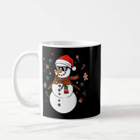 Snowman Six Seven Meme Christmas Pajamas 6 And 7 F Kaffeetasse (Links)