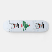 Snowman Skateboard (Horizontal)