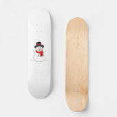 Snowman Skateboard (Vorderseite)