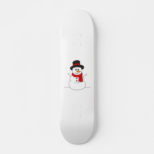Snowman Skateboard (Vorne)