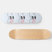 Snowman Skateboard (Horizontal)