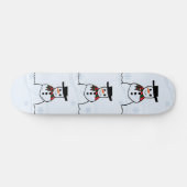 Snowman Skateboard (Horizontal)
