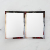 Snowman Smile Feiertagskarte (Innenseite)