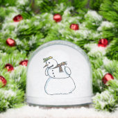 Snowman snow globe schneekugeln (Weihnachten)