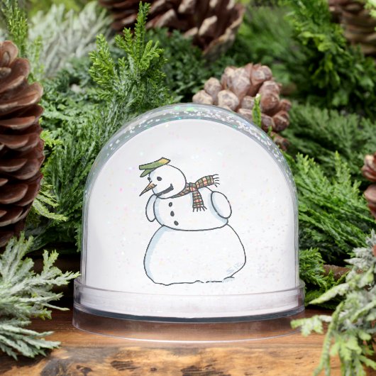 Snowman snow globe schneekugeln (Winter)