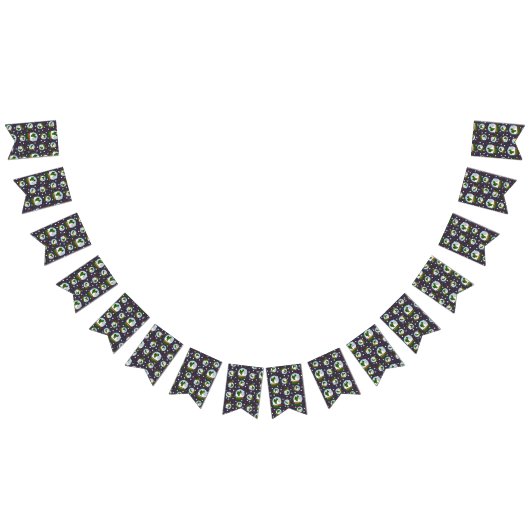 Snowman Snow Globes Wimpelkette (Alle)