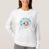 Snowman Snowflake T - Shirt (Vorderseite)