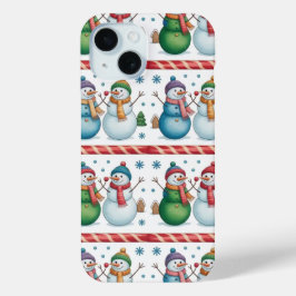 Snowman Snowflake Weihnachten iPhone / iPad Fall Case-Mate iPhone Hülle