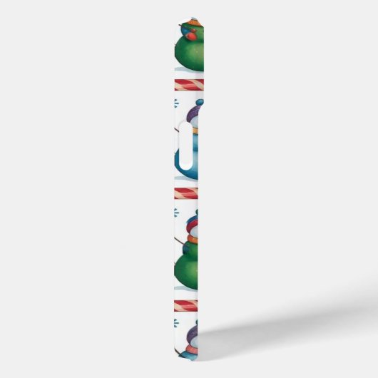 Snowman Snowflake Weihnachten iPhone / iPad Fall Case-Mate iPhone Hülle (Rückseite / Rechts)