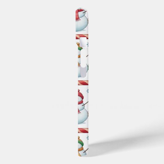 Snowman Snowflake Weihnachten iPhone / iPad Fall Case-Mate iPhone Hülle (Rückseite / Links)