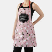 Snowman Snowflake Winter Personalisierte Weihnacht Schürze (InSitu)