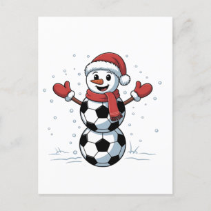 Snowman Soccer Weihnachten Weihnachtsmann Baseball