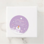 Snowman Soup Heiße Schokolade Geschenk Geschenkanhänger (Beispiel)