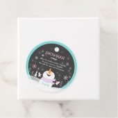 Snowman Soup Heiße Schokolade Geschenk Geschenkanhänger (Beispiel)