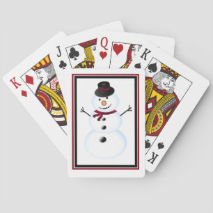Snowman Spielkarten