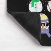 Snowman Squad Funny Family Matching, Teacher And S Mousepad (Ecke)