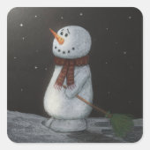 Snowman Sticker (Vorderseite)
