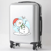 Snowman Sticker (Koffer)