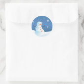 Snowman Sticker (Tasche)