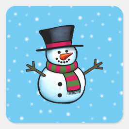 Snowman Sticker