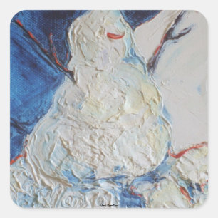 Snowman Sticker