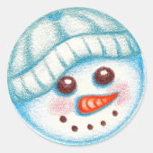 Snowman Sticker (Vorderseite)