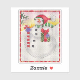 Snowman Sticker