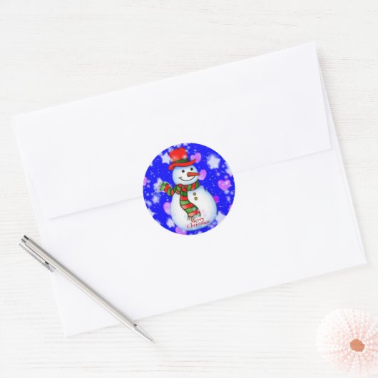 Snowman Sticker (Umschlag)