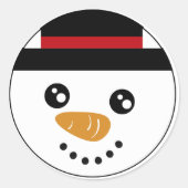 Snowman Stickers (Vorderseite)