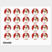 Snowman Stickers (Blatt)